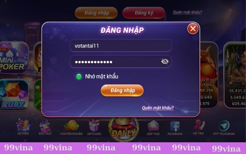 Nhập thông tin chính xác vào biểu mẫu trên màn hình